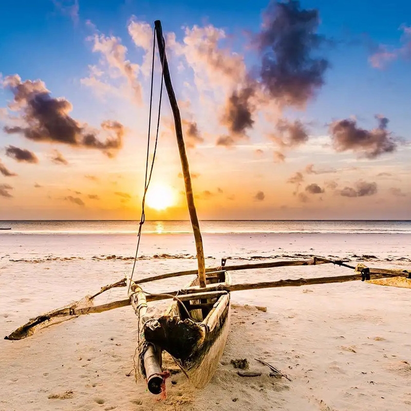 Dhow on Diani Beach