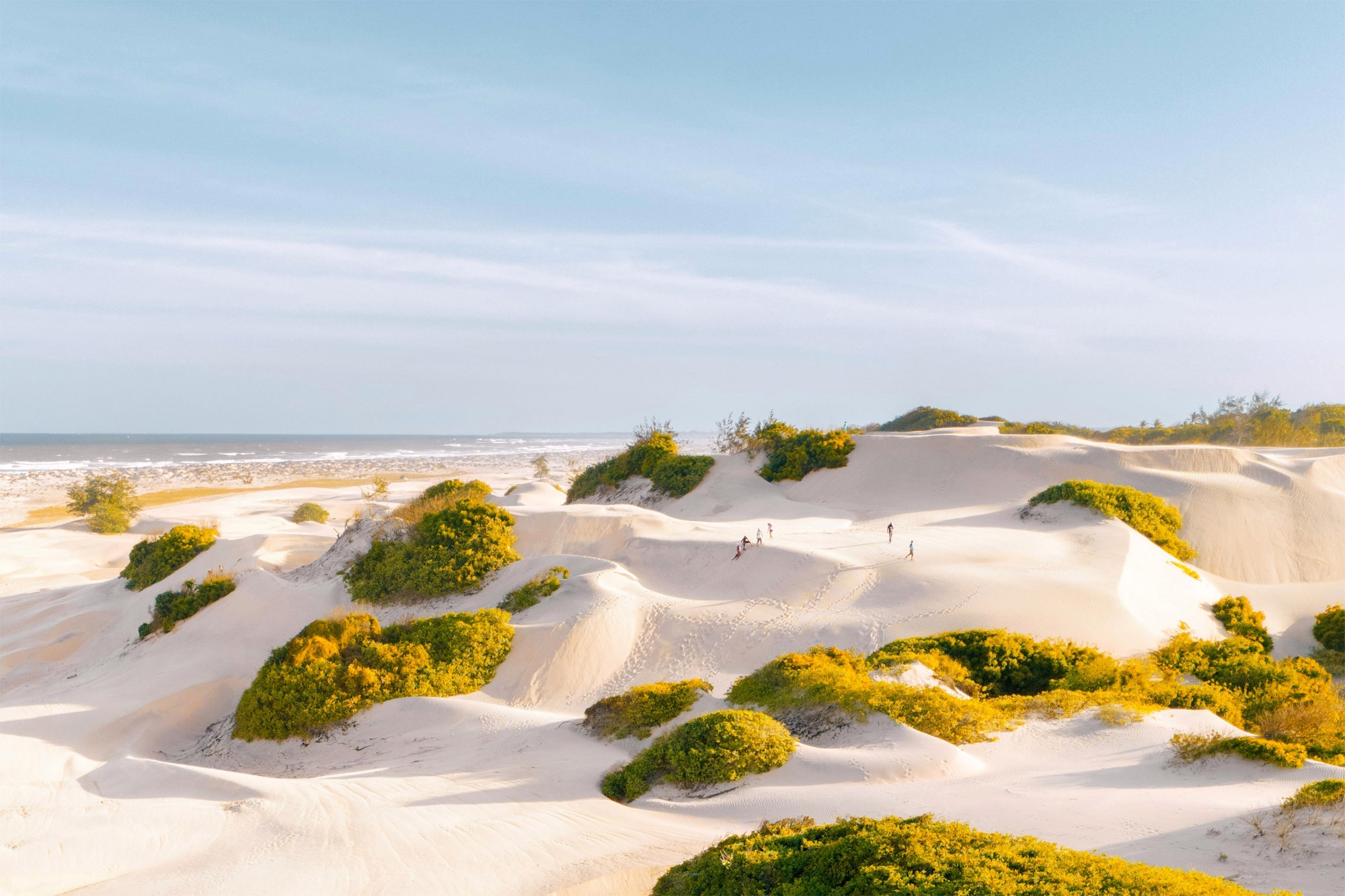 Pristine white sands, Malindi