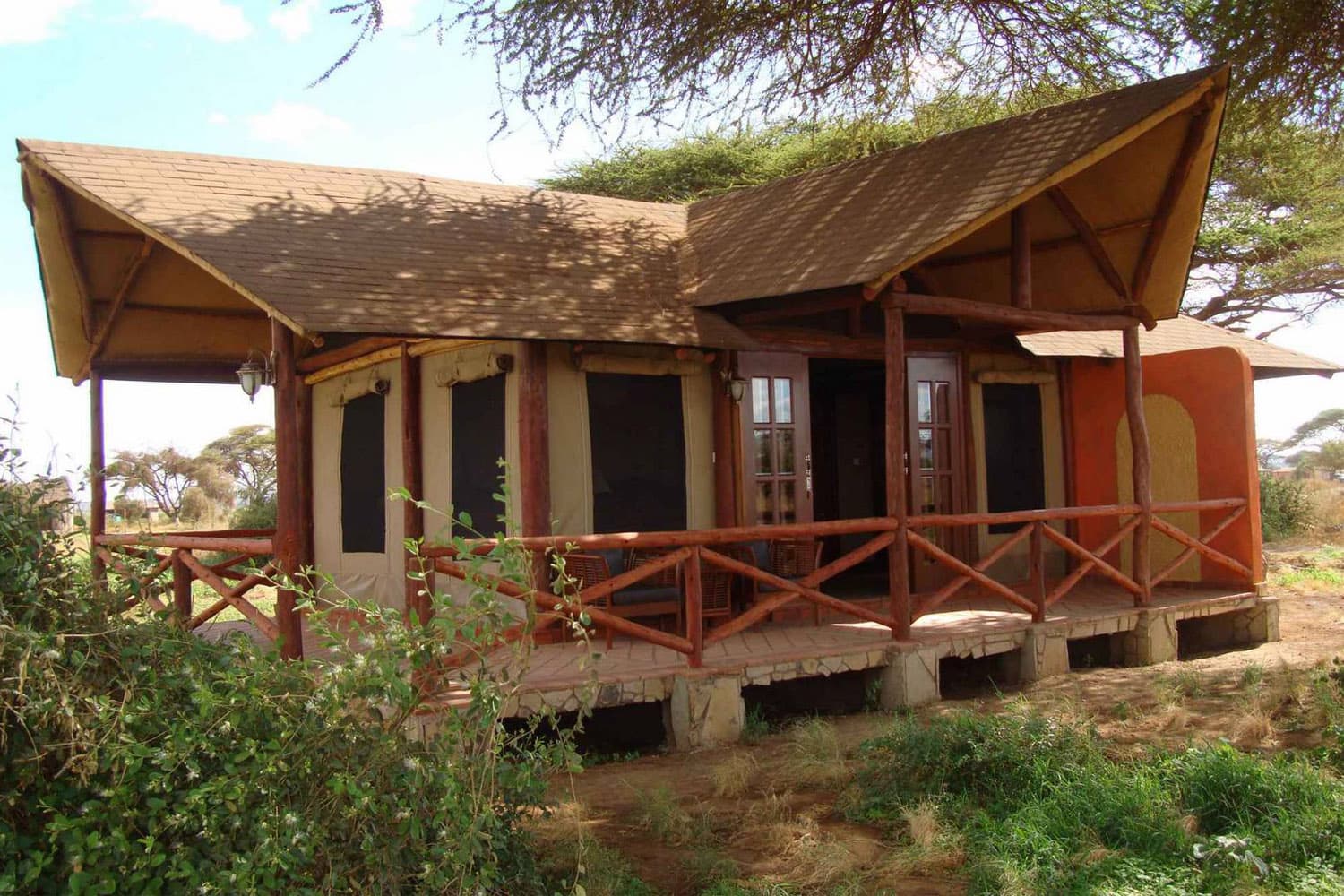 Luxury Tent at Kilima Safari Camp, Amboseli National Park