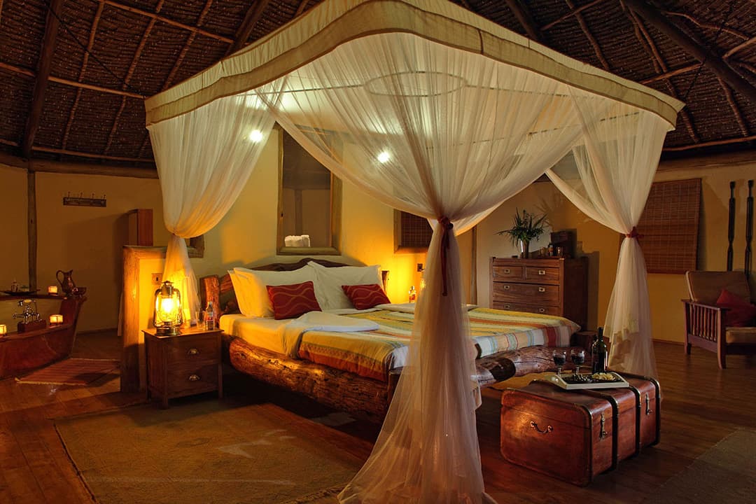 Luxury Tent at Elewana Tortilis Camp, Amboseli National Park