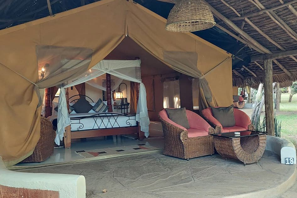 Luxury Tent at Flamingo Hill Tented Camp, Lake Nakuru