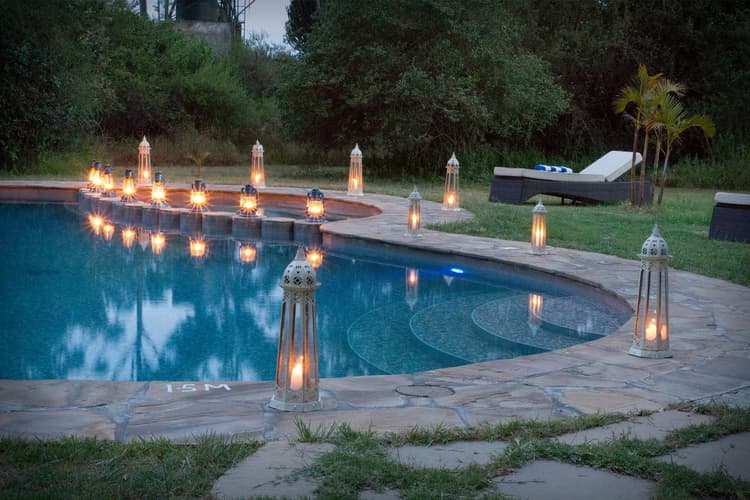 Pool at Mbweha Safari Camp, Lake Nakuru