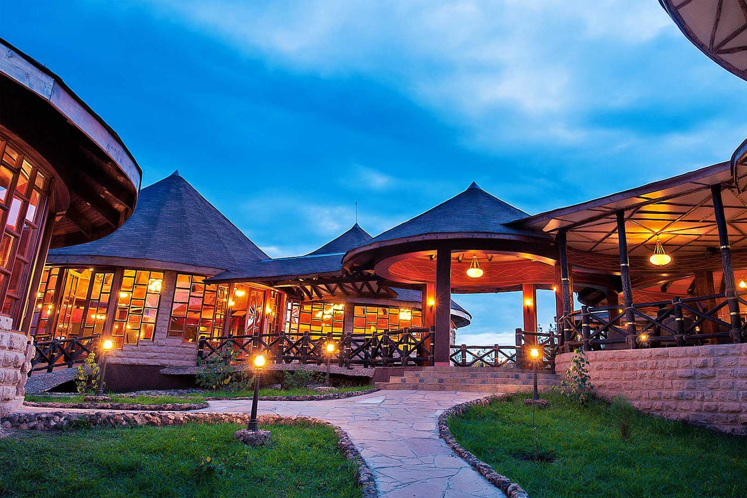 Lake Nakuru Sopa Lodge Dining Area