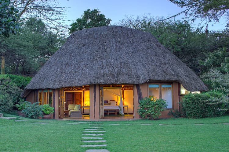 Luxury Cottage at Elewana Kifaru House, Lewa Conservancy