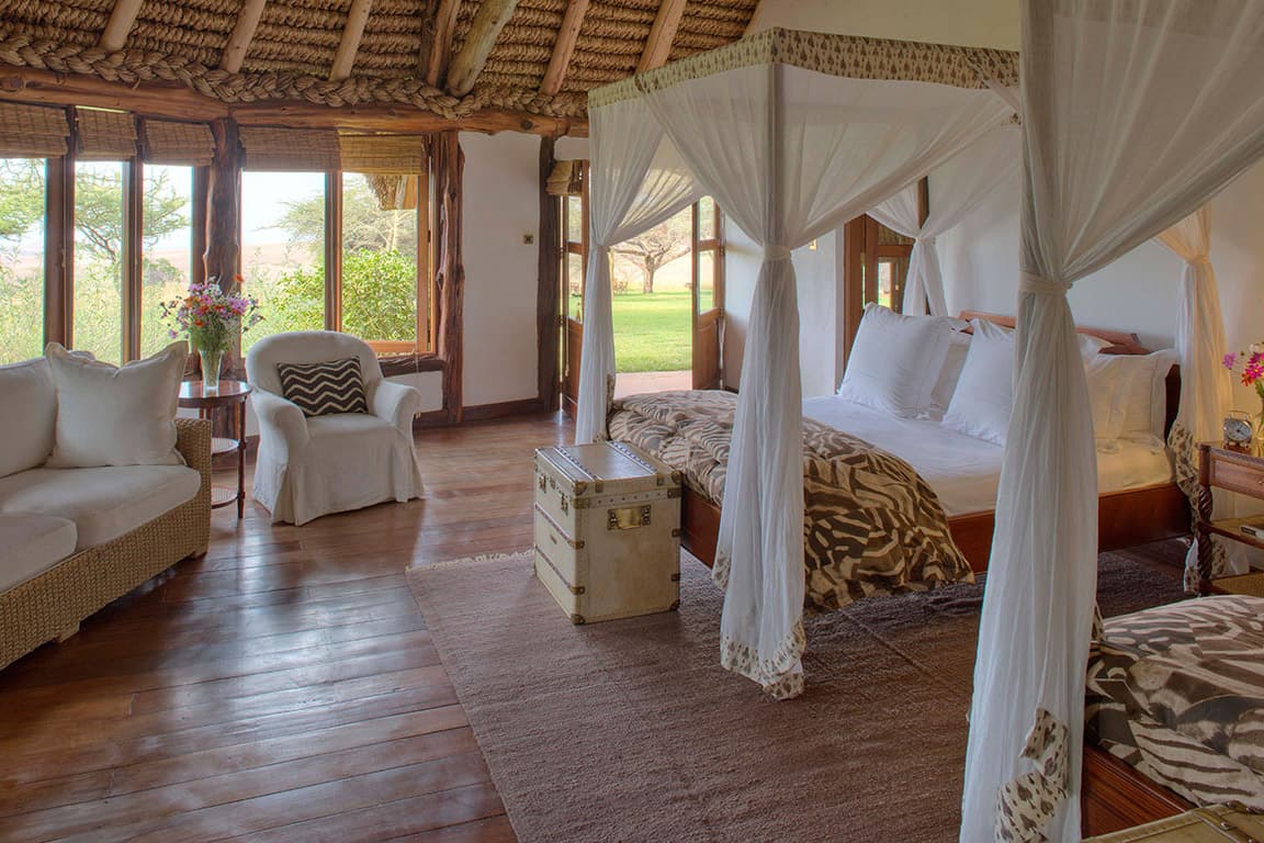 Luxury Cottage at Elewana Kifaru House, Lewa Conservancy