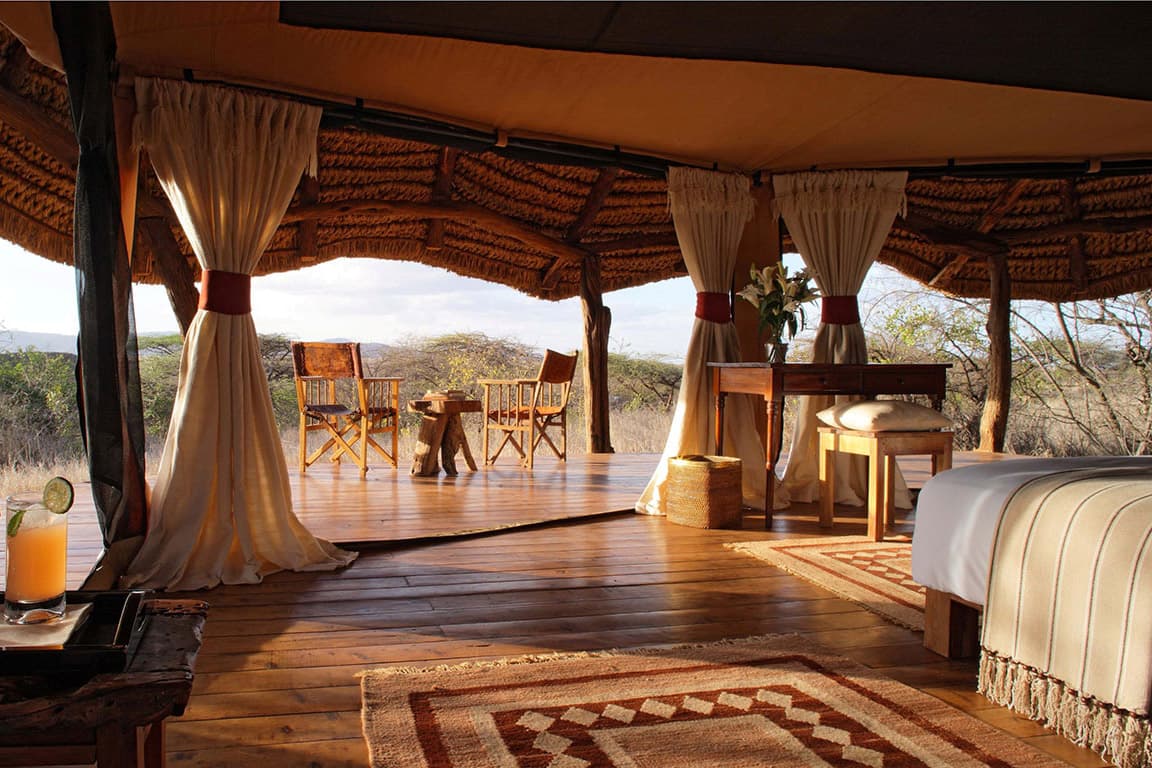 Luxury Tent at Lewa Safari Camp, Lewa Conservancy