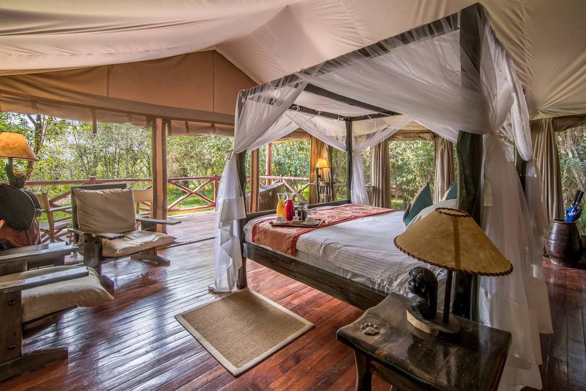 Luxury Tent at Ashnil Mara Camp, Maasai Mara