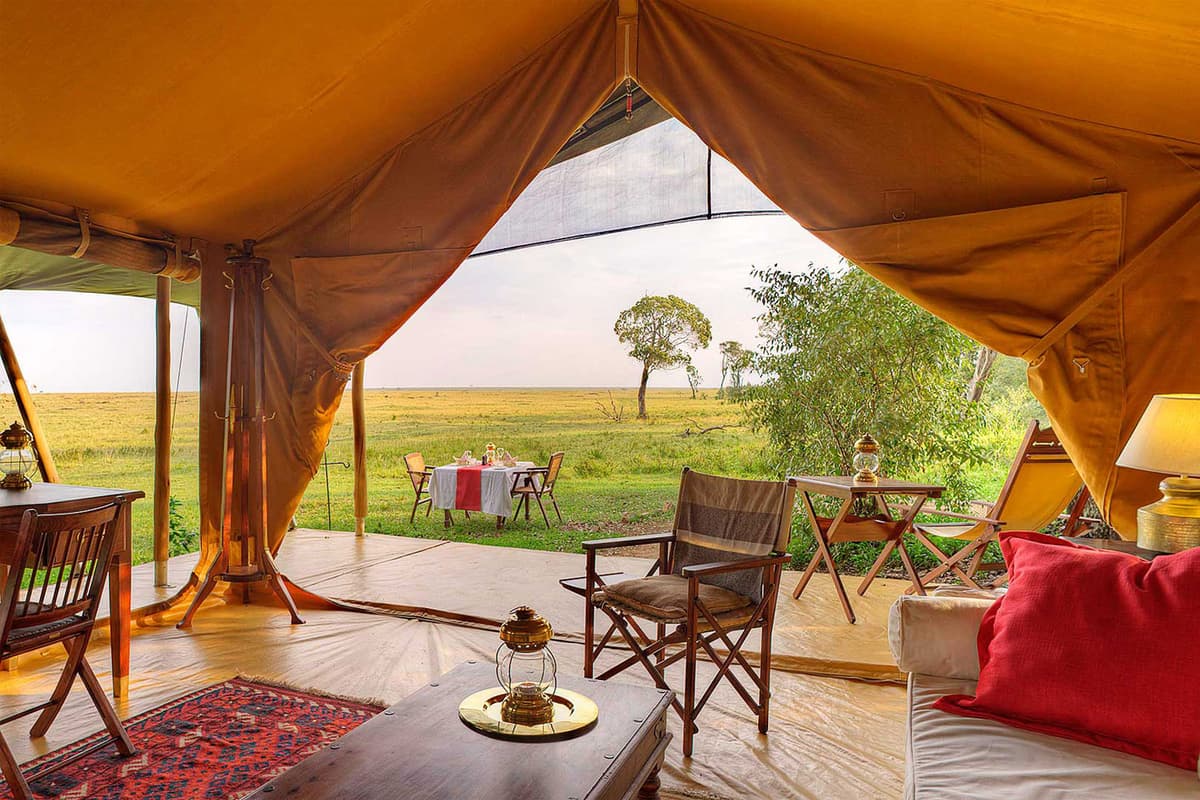 Luxury Tent at Elewana Elephant Pepper Camp, Maasai Mara