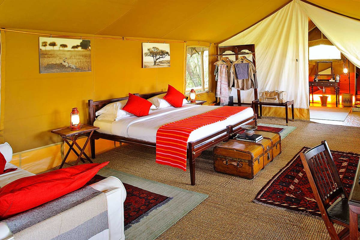 Luxury Tent at Elewana Elephant Pepper Camp, Maasai Mara