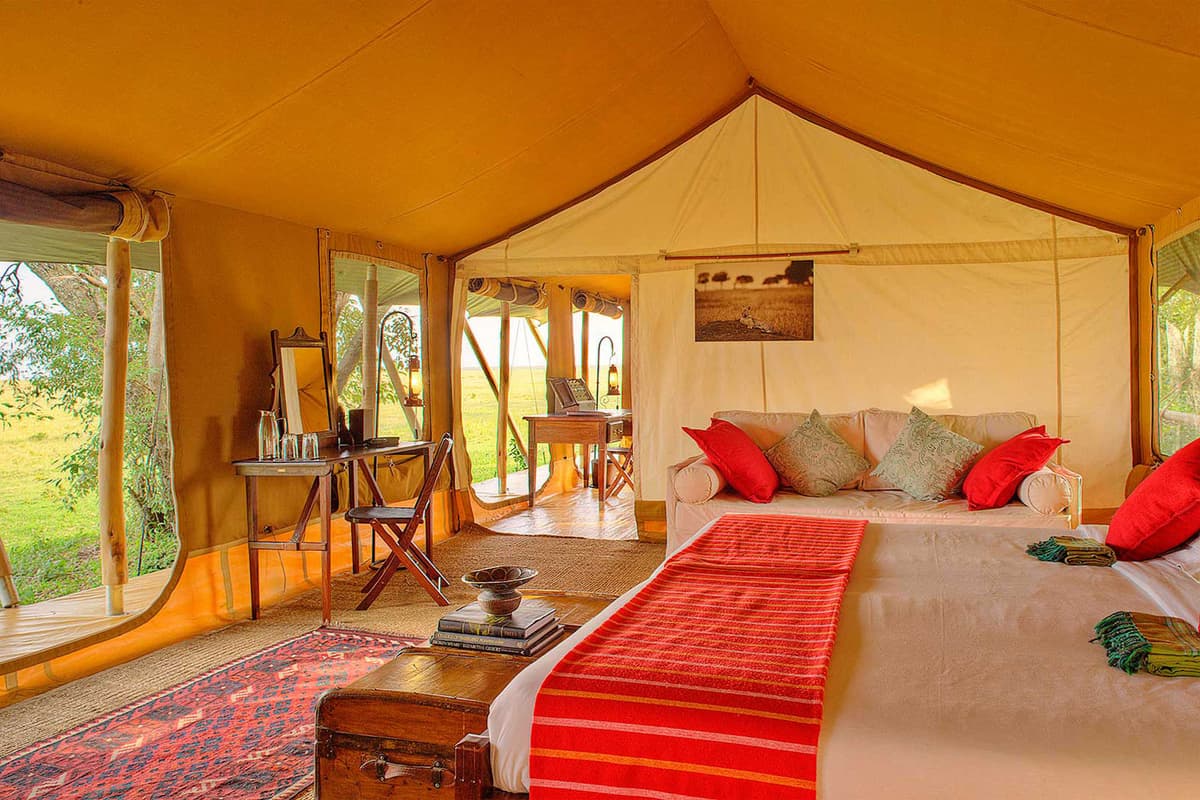 Luxury Tent at Elewana Elephant Pepper Camp, Maasai Mara