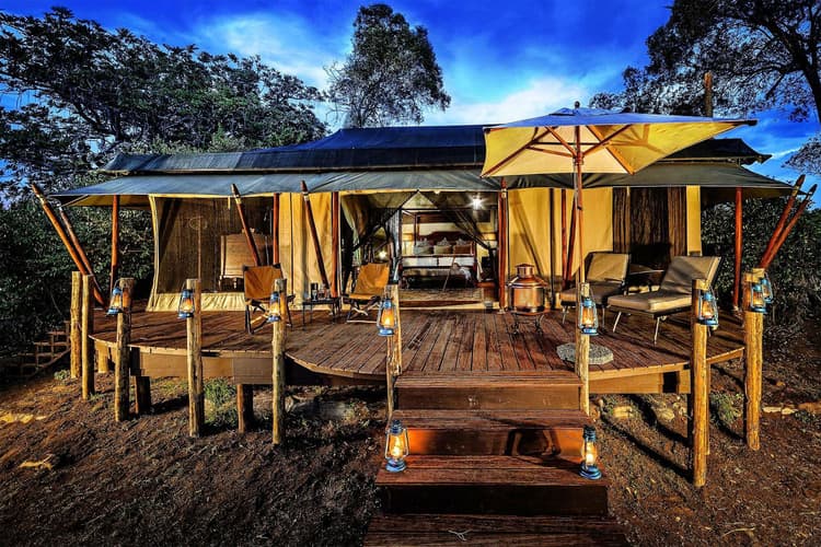 Luxury Tent at Elewana Sand River, Maasai Mara