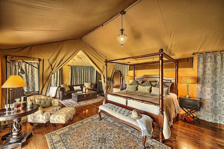 Luxury Tent at Elewana Sand River, Maasai Mara