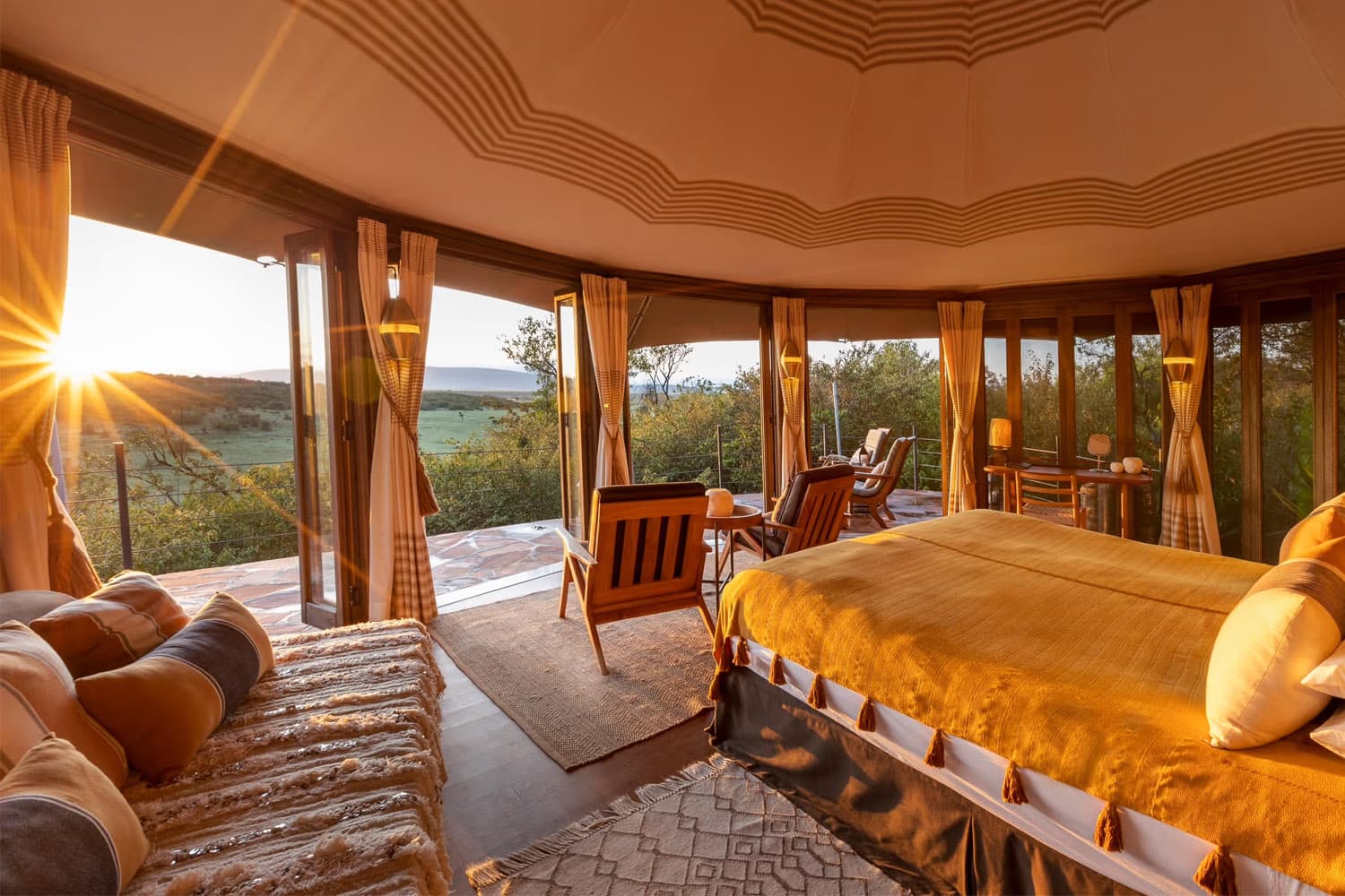 Luxury Tent at Ol Seki Hemingways, Maasai Mara