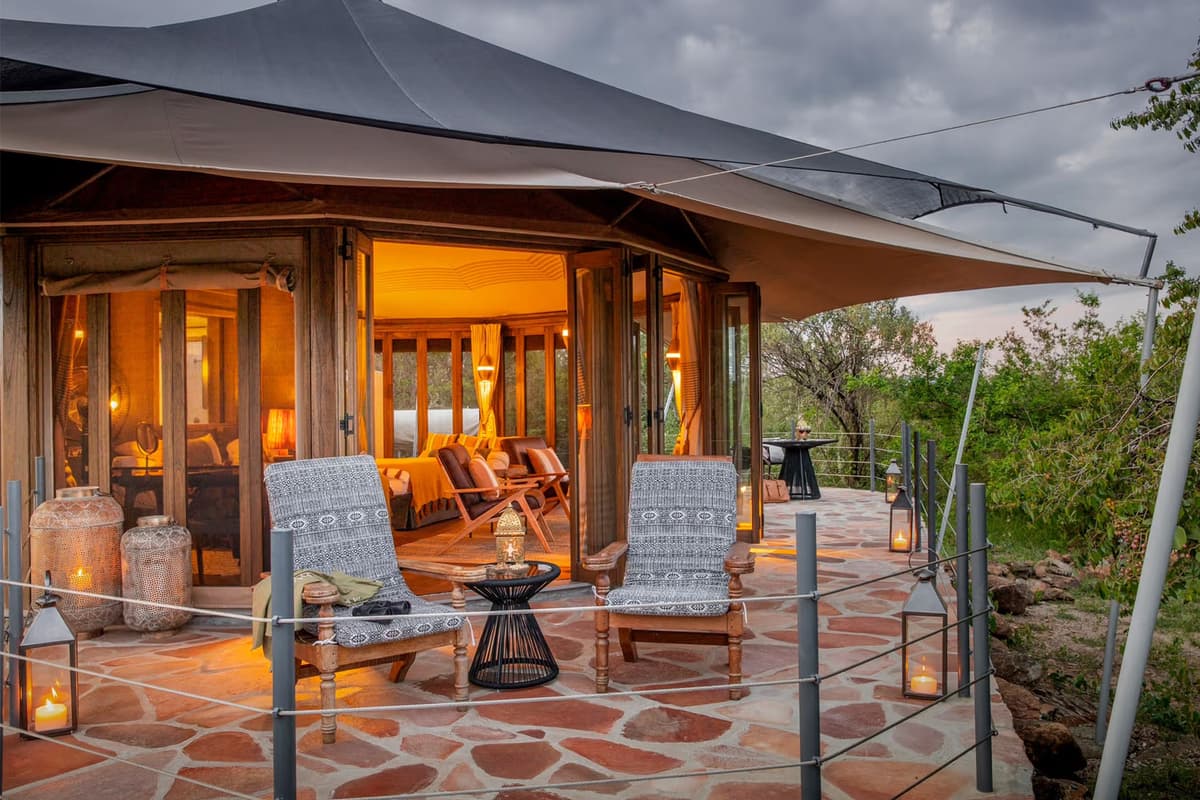 Luxury Tent at Ol Seki Hemingways, Maasai Mara