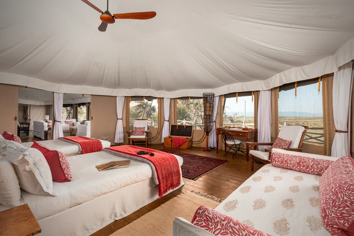 Luxury Tent at Ol Seki Hemingways, Maasai Mara