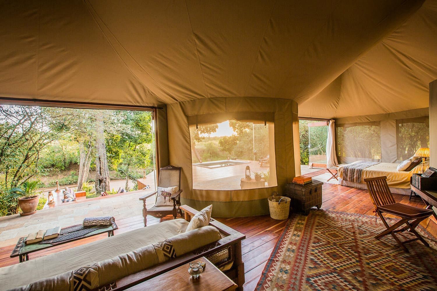 Luxury Tent at Safari Collection Sala's Camp, Maasai Mara