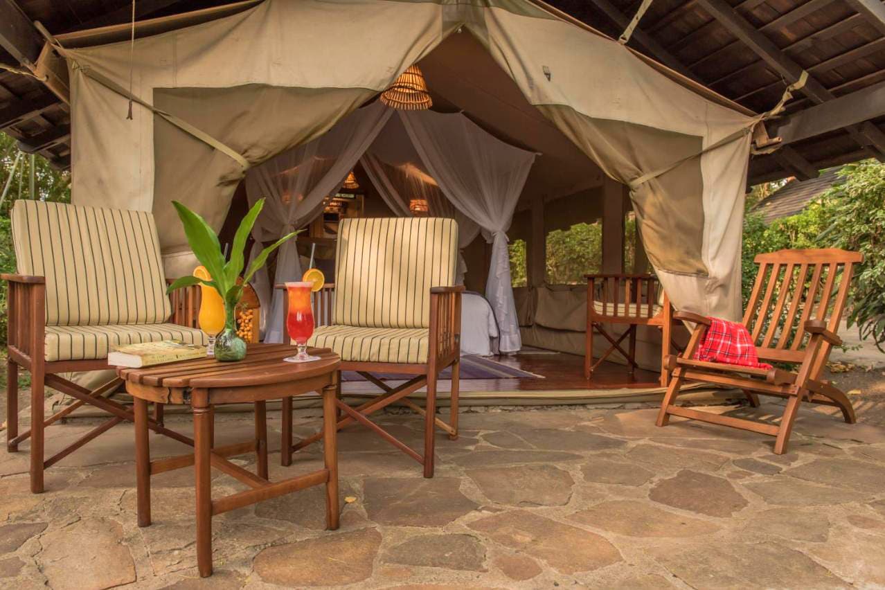 Luxury Tent at Sarova Mara Game Camp, Maasai Mara