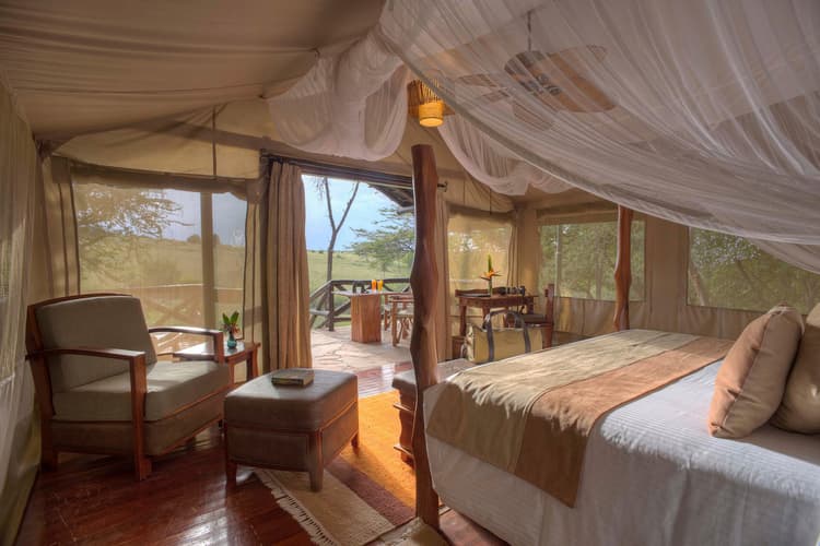 Luxury Tent at Sarova Mara Game Camp, Maasai Mara