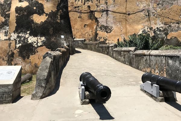 Canons at Fort Jesus