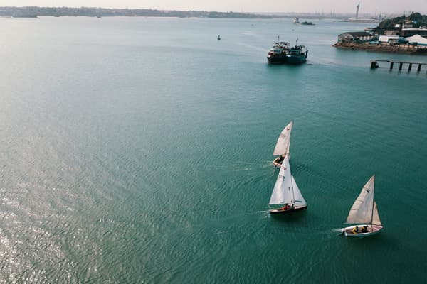 Sailing in the Indian Ocean, Mombasa