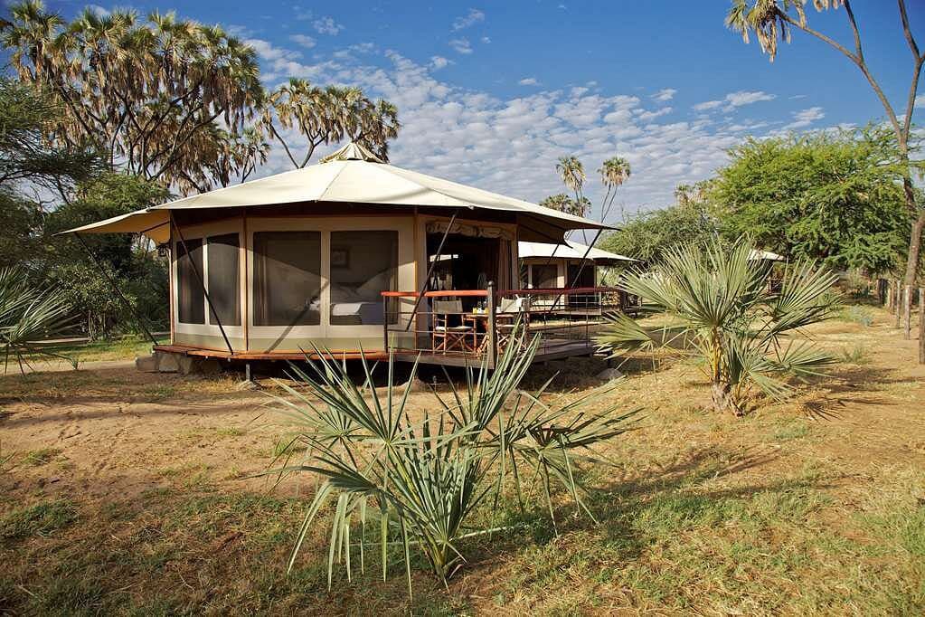 Luxury Tent at Ashnil Samburu Camp, Samburu National Reserve