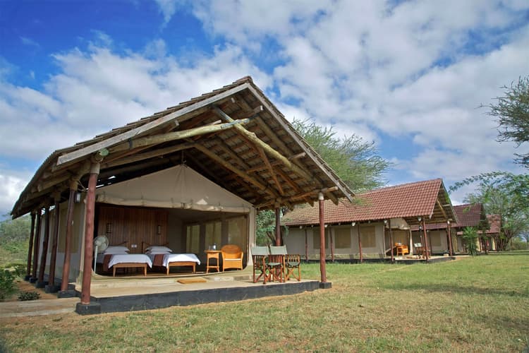 Tent at Ashnil Aruba Lodge, Tsavo East National Park