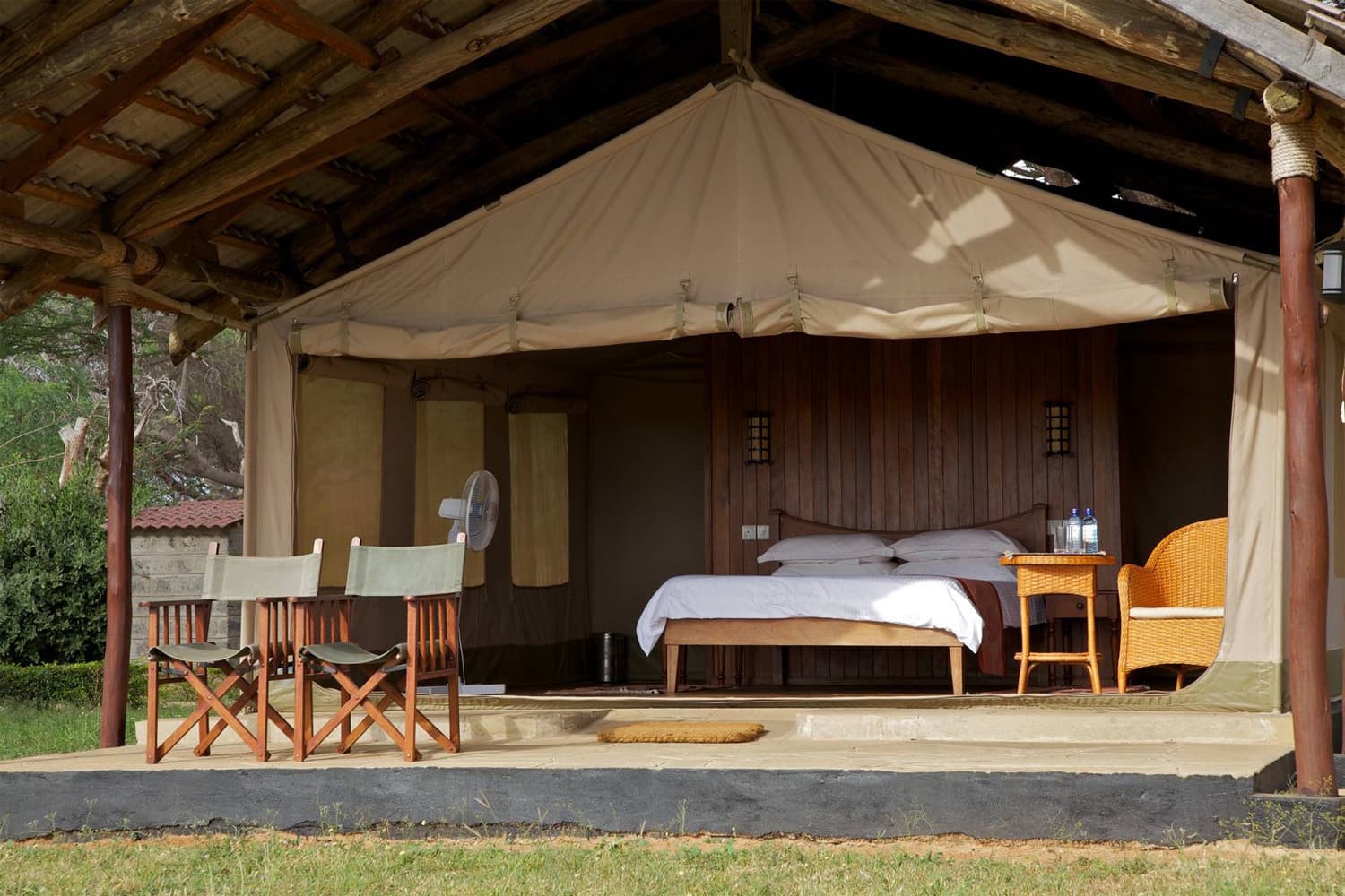 Tent at Ashnil Aruba Lodge, Tsavo East National Park