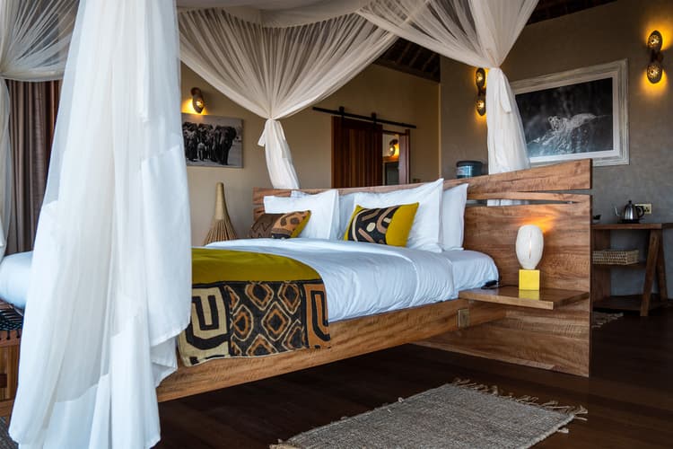 Elegant Room at Lions Bluff Lodge, Tsavo West National Park