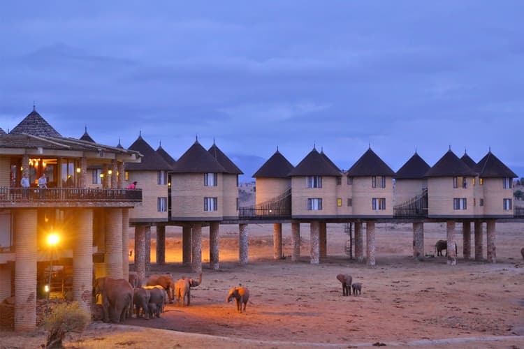 Rooms at Salt Lick Safari Lodge, Tsavo West National Park