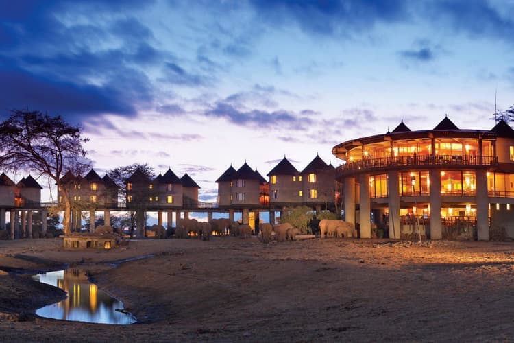 Rooms at Salt Lick Safari Lodge, Tsavo West National Park