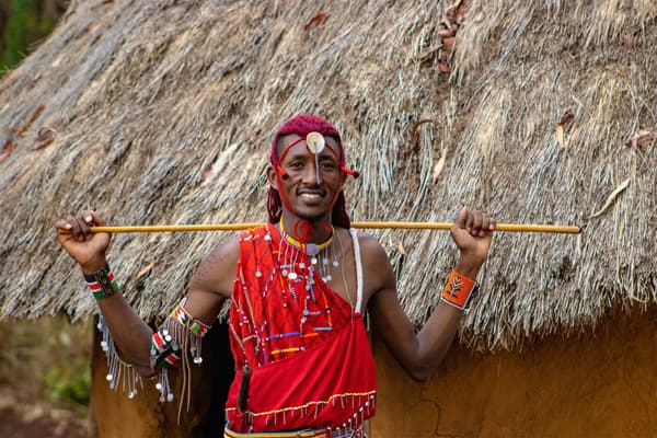 Maasai man